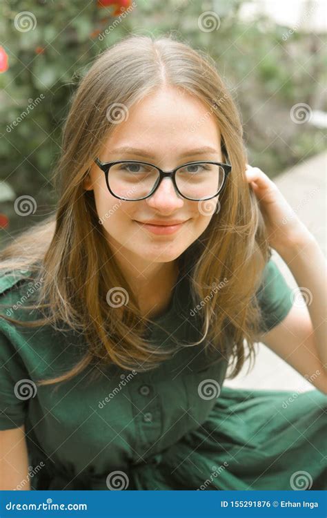 blonde hair girl with glasses|4,241 Teen Girl Glasses Blonde Stock Photos